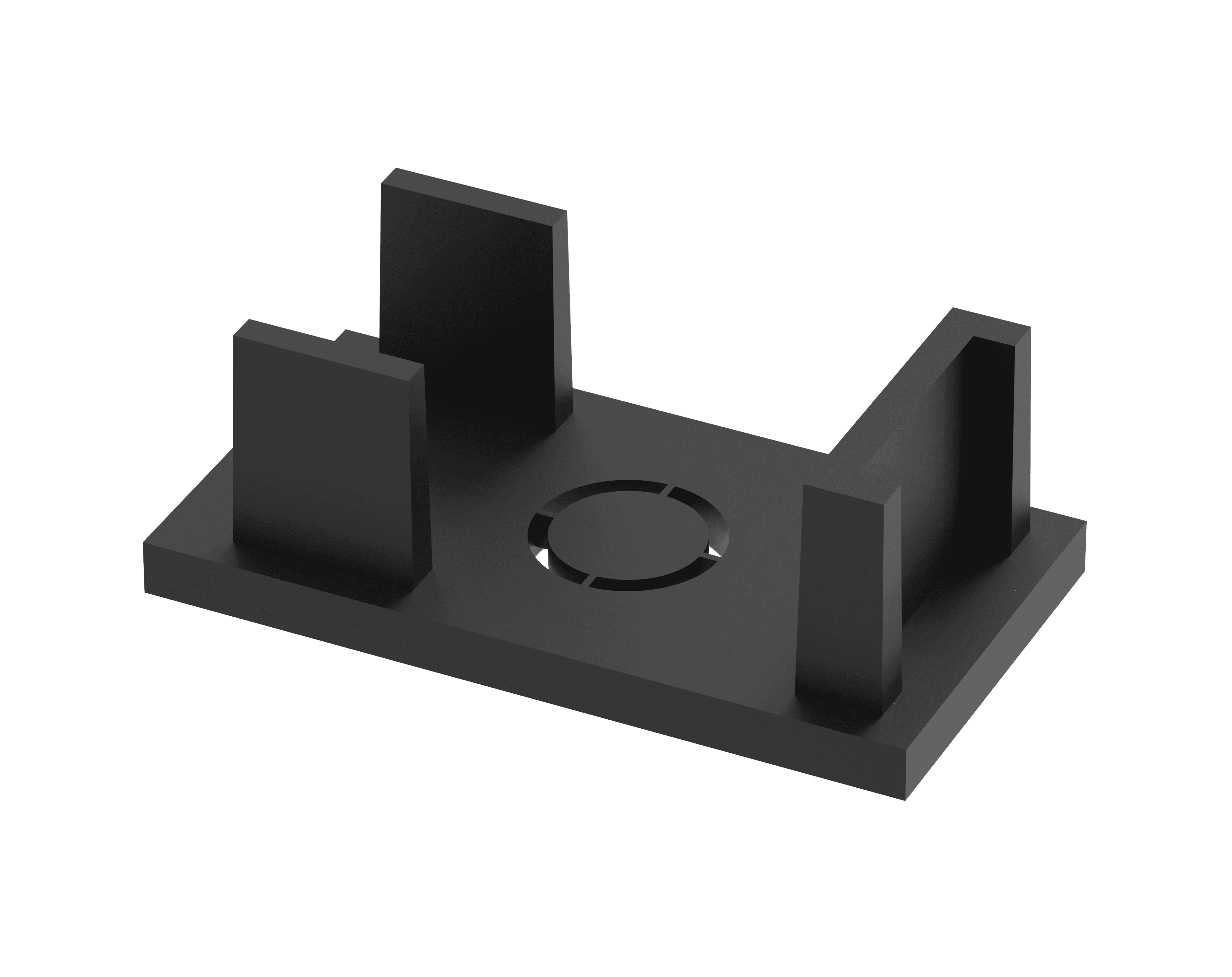 Заглушка для магнитного шинопровода (2 шт.) crystal lux clt 0.206 06 bl